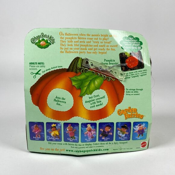 1999 Cabbage Patch Kids Pumpkin Garden Fairies Target Exclusive Doll - Picture 7 of 8
